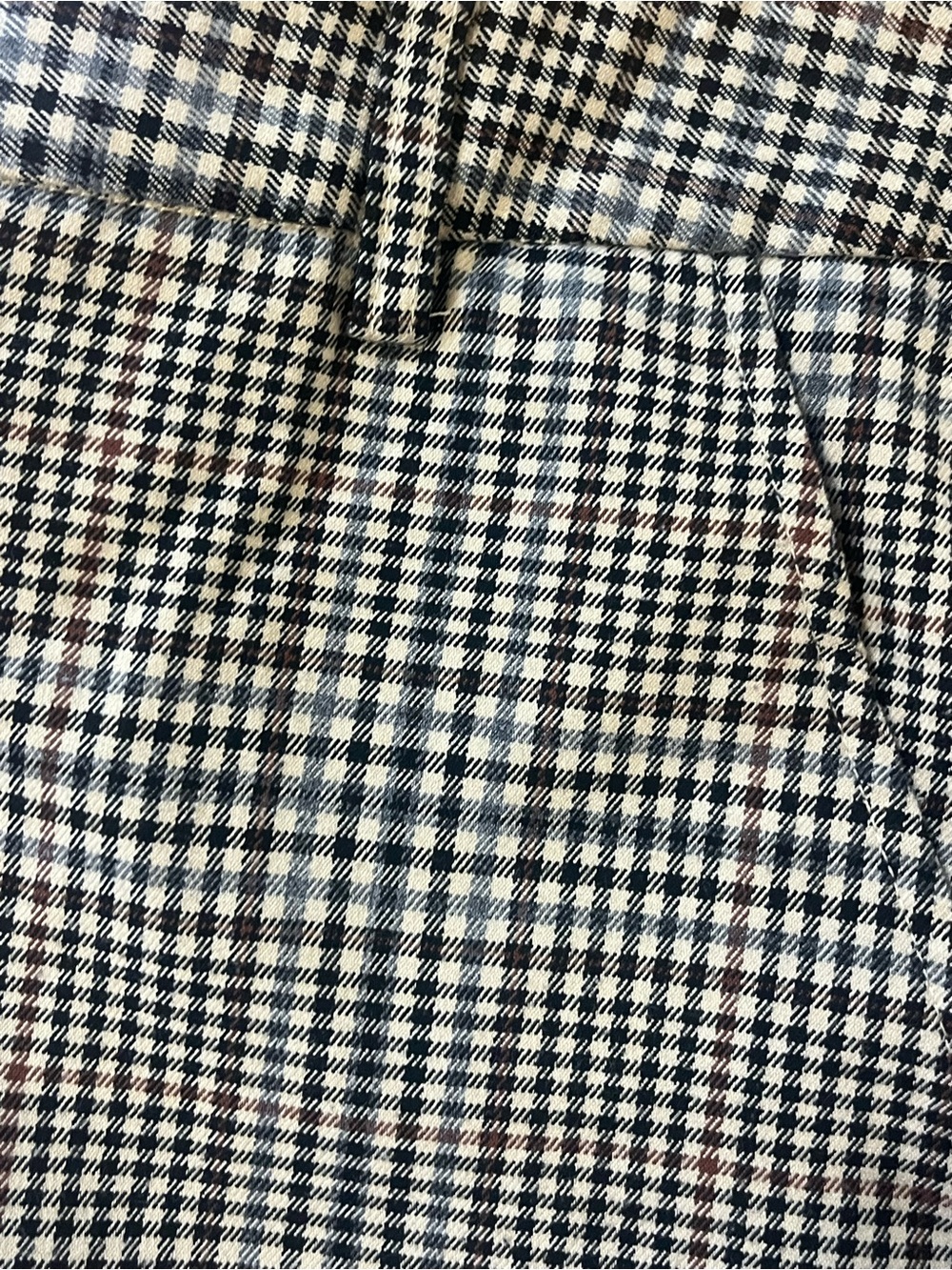 CAbi Plaid Straight Leg Pants Trousers Women’s 6 - Picture 5 of 6